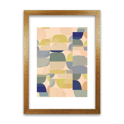 Abstract Prints Pastel B Oak Grain