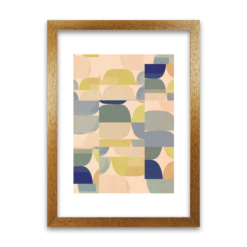 Abstract Prints Pastel B Oak Grain