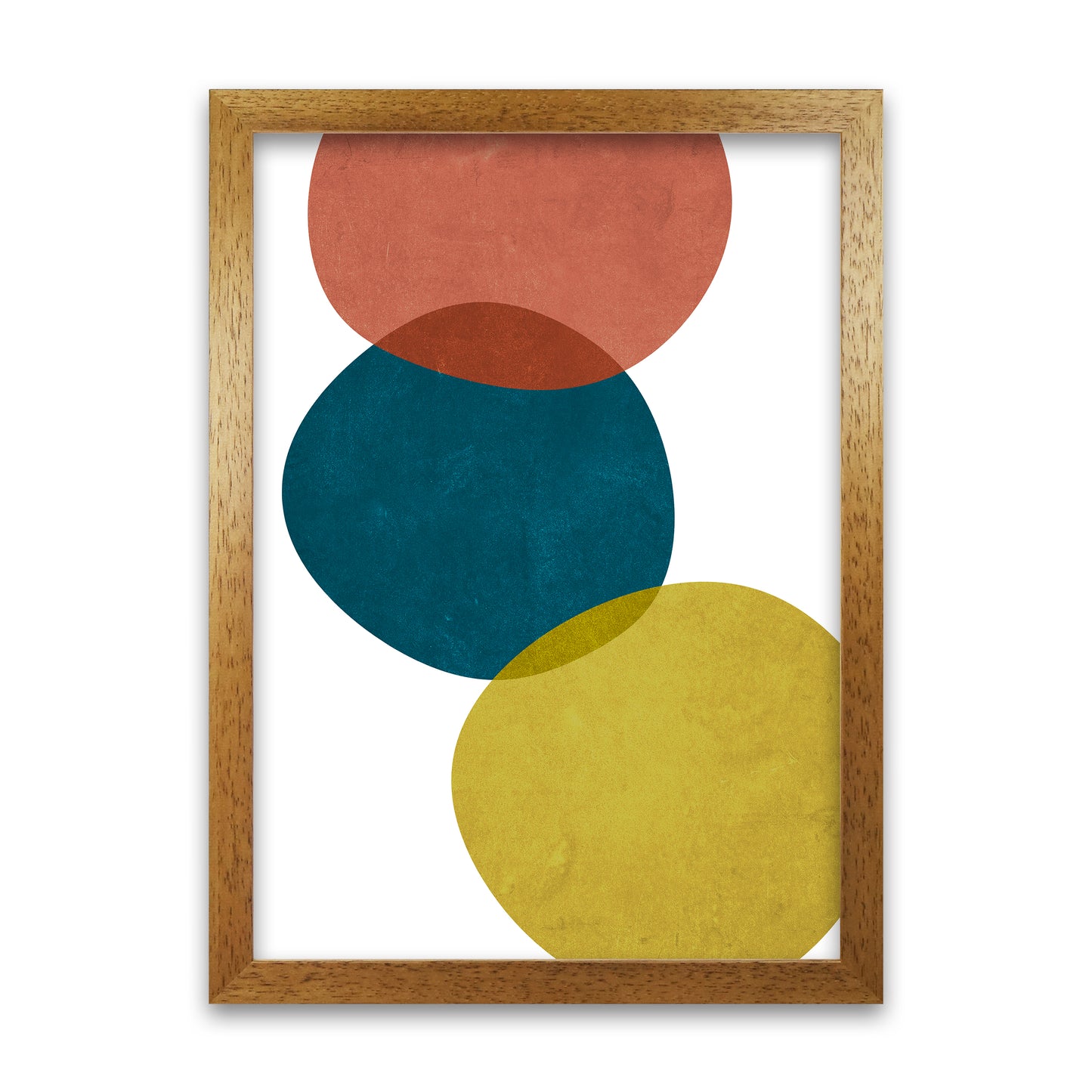Abstract Shapes Prints A Oak Grain