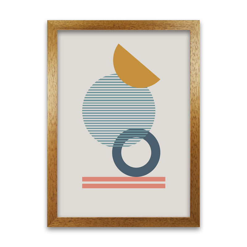 Mid Century Modern Prints on Grey E Oak Grain