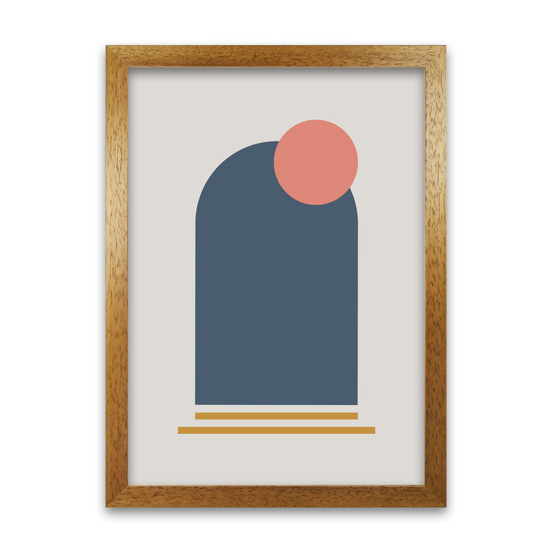 Mid Century Modern Prints on Grey F Oak Grain