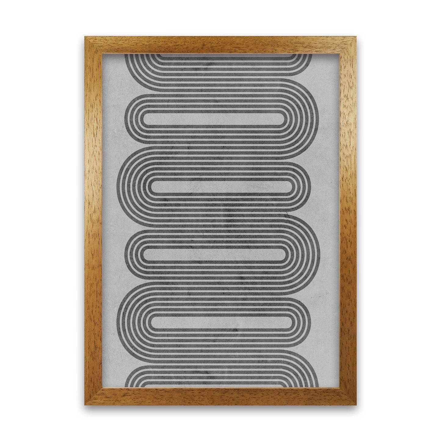 Black and Grey Art Original2 Oak Grain