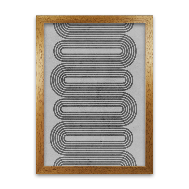 Black and Grey Art Original2 Oak Grain