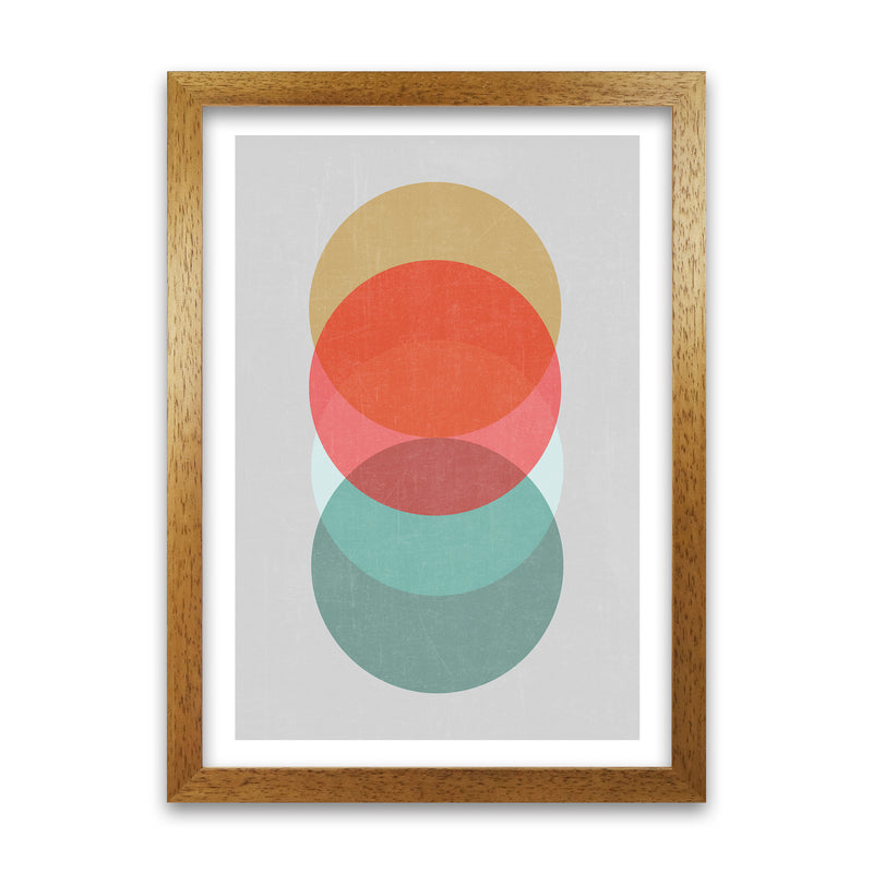 Mid Century Shapes in Scandi Colours A Oak Grain