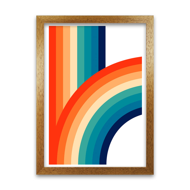 Rainbow Curve One Original Oak Grain
