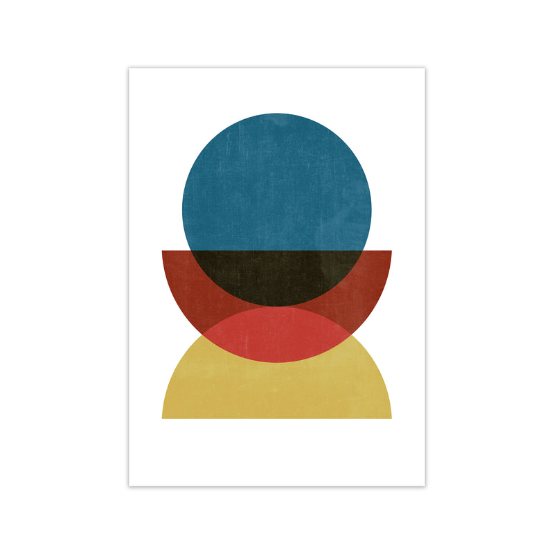 Retro Colorful Wall Art Print Print Only