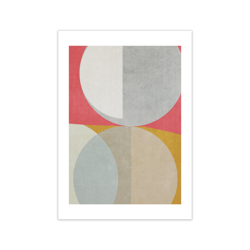 Abstract Colourful Circles Original Print Only
