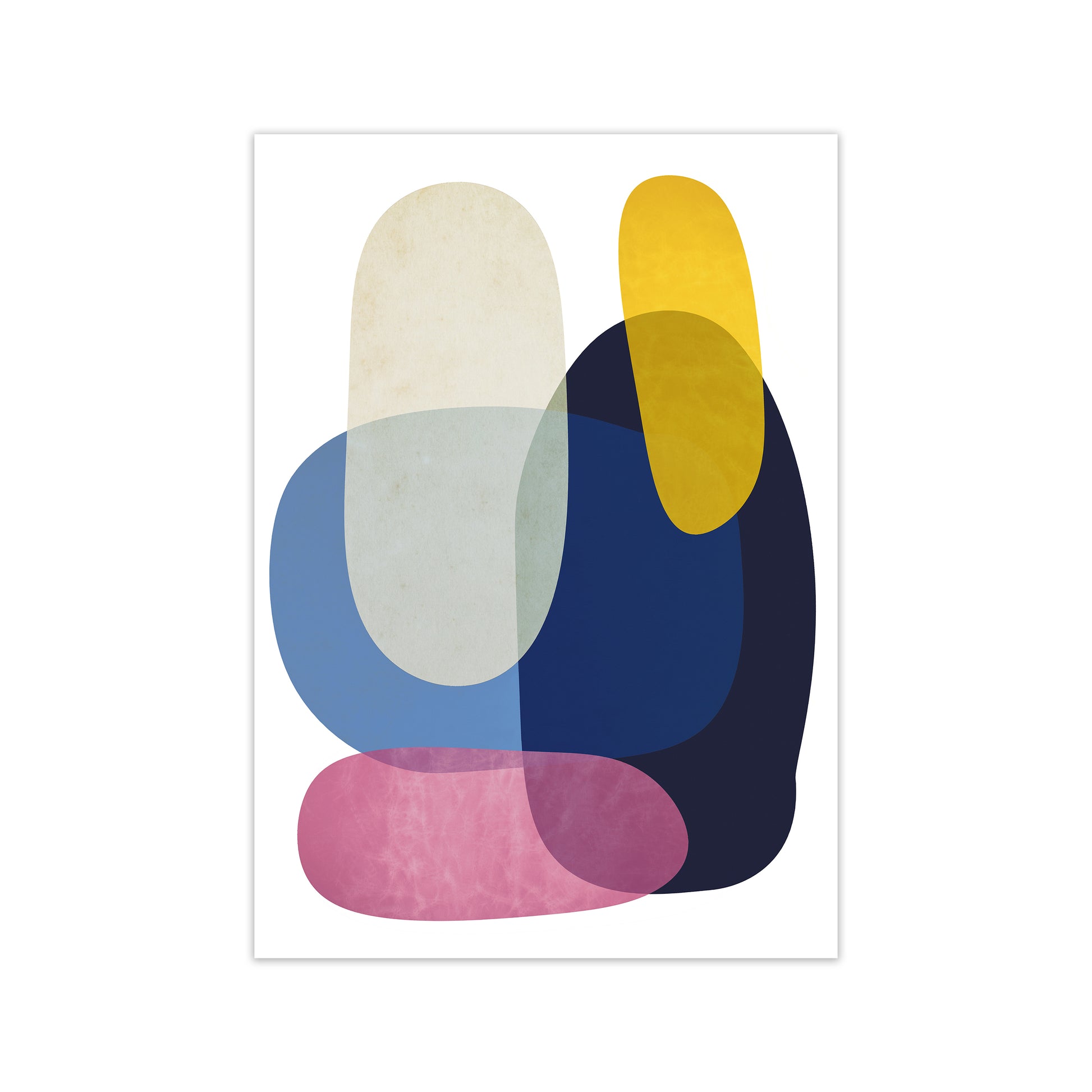 Abstract Pebbles 2 Original Print Only