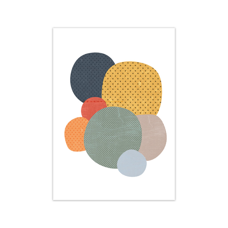 Fun Abstract Nursery Shapes Original Print Only