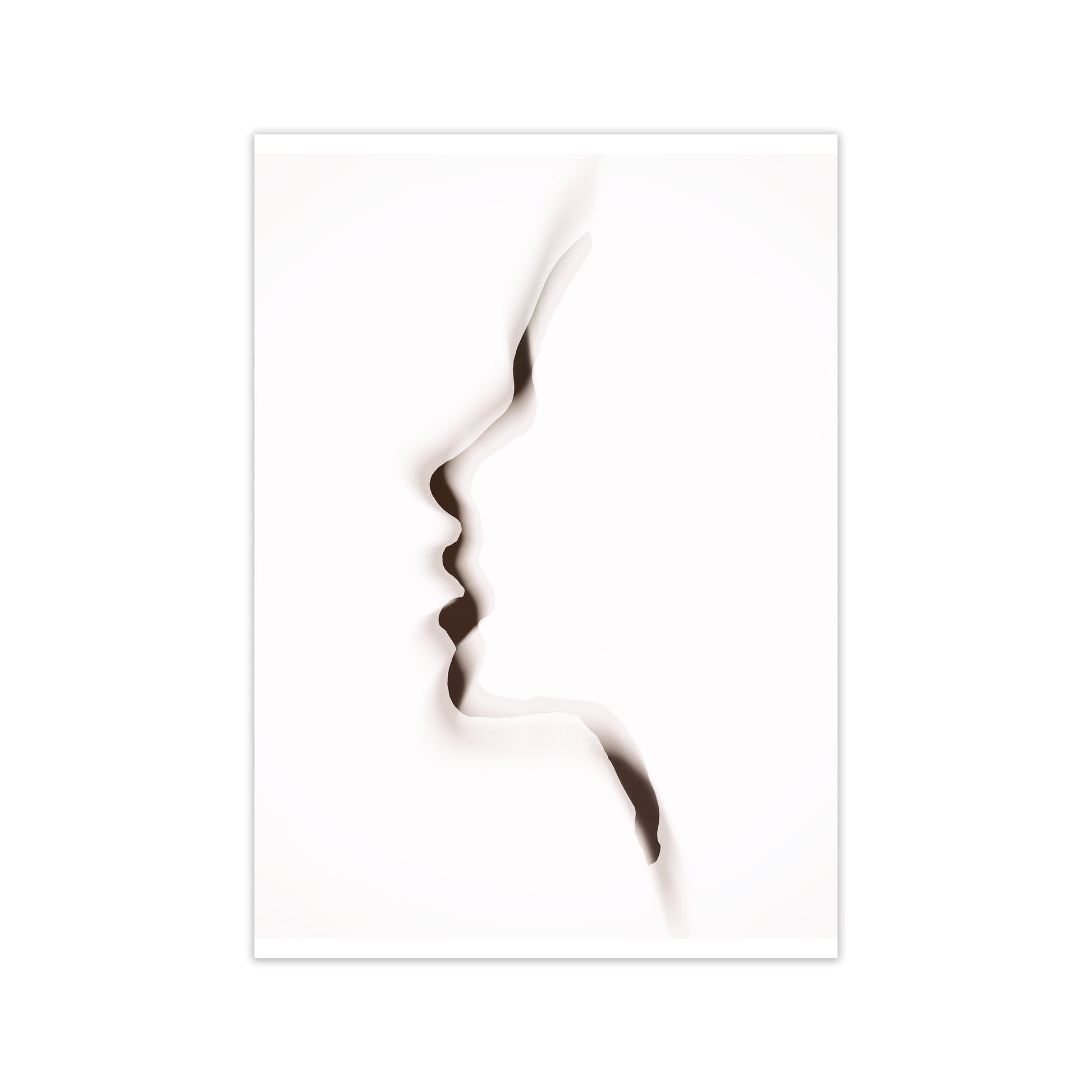 Female Profile Original Print Only