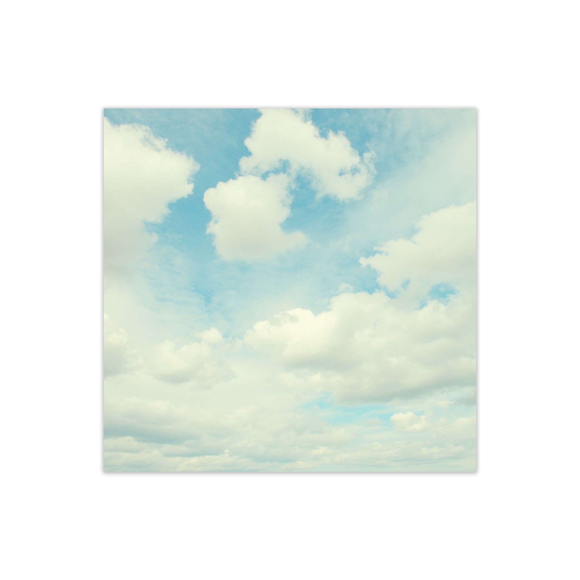 Square Cloud Art Print A Print Only