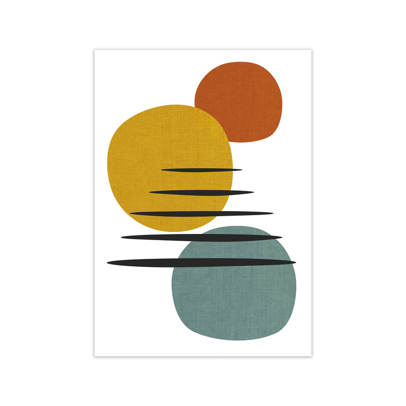 Mid Century Set of 2 A Original Print Only