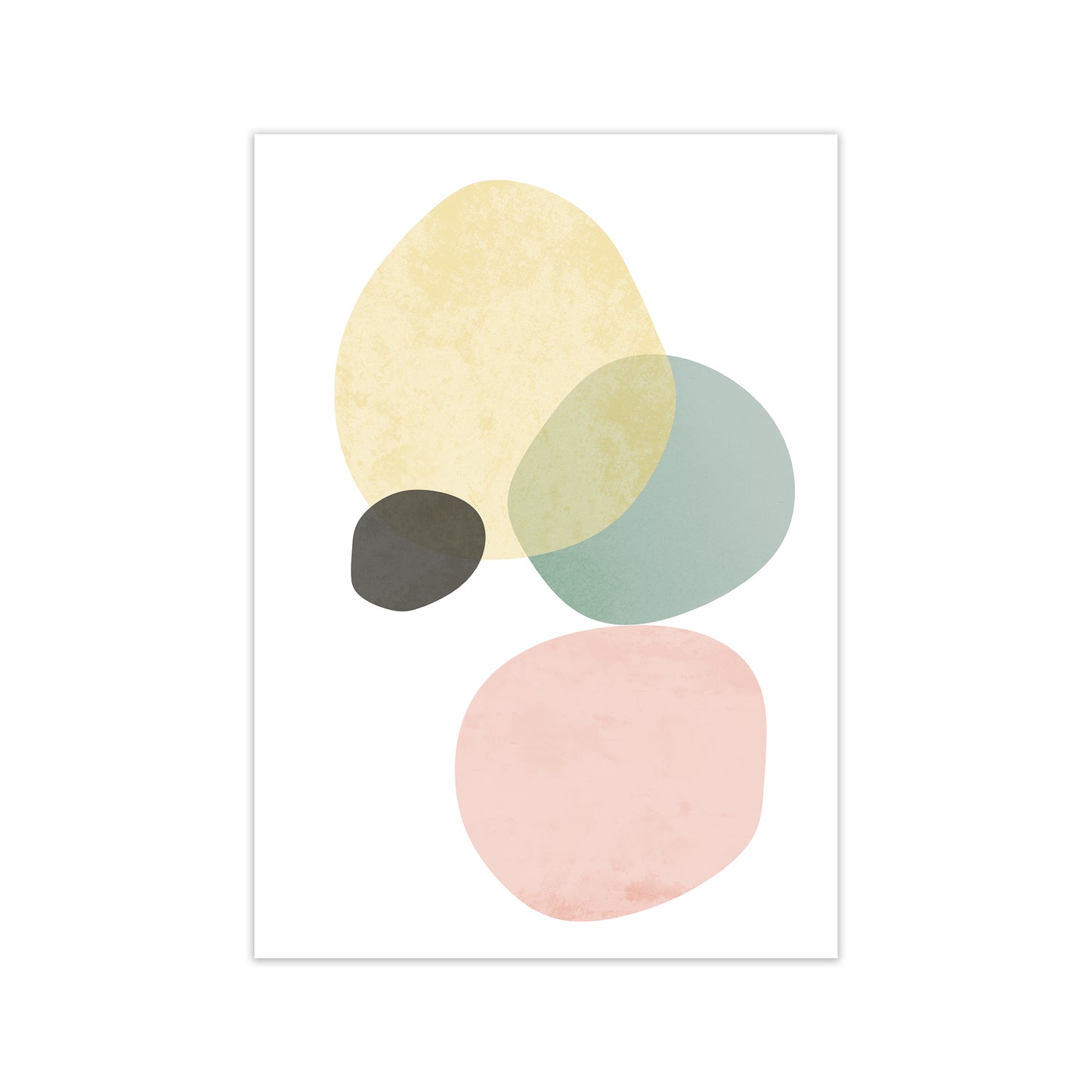 Abstract Pastel Original B Print Only