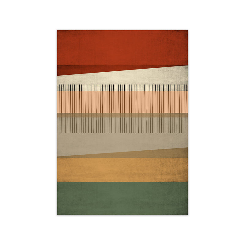 Abstract Earth Tone Prints B Print Only