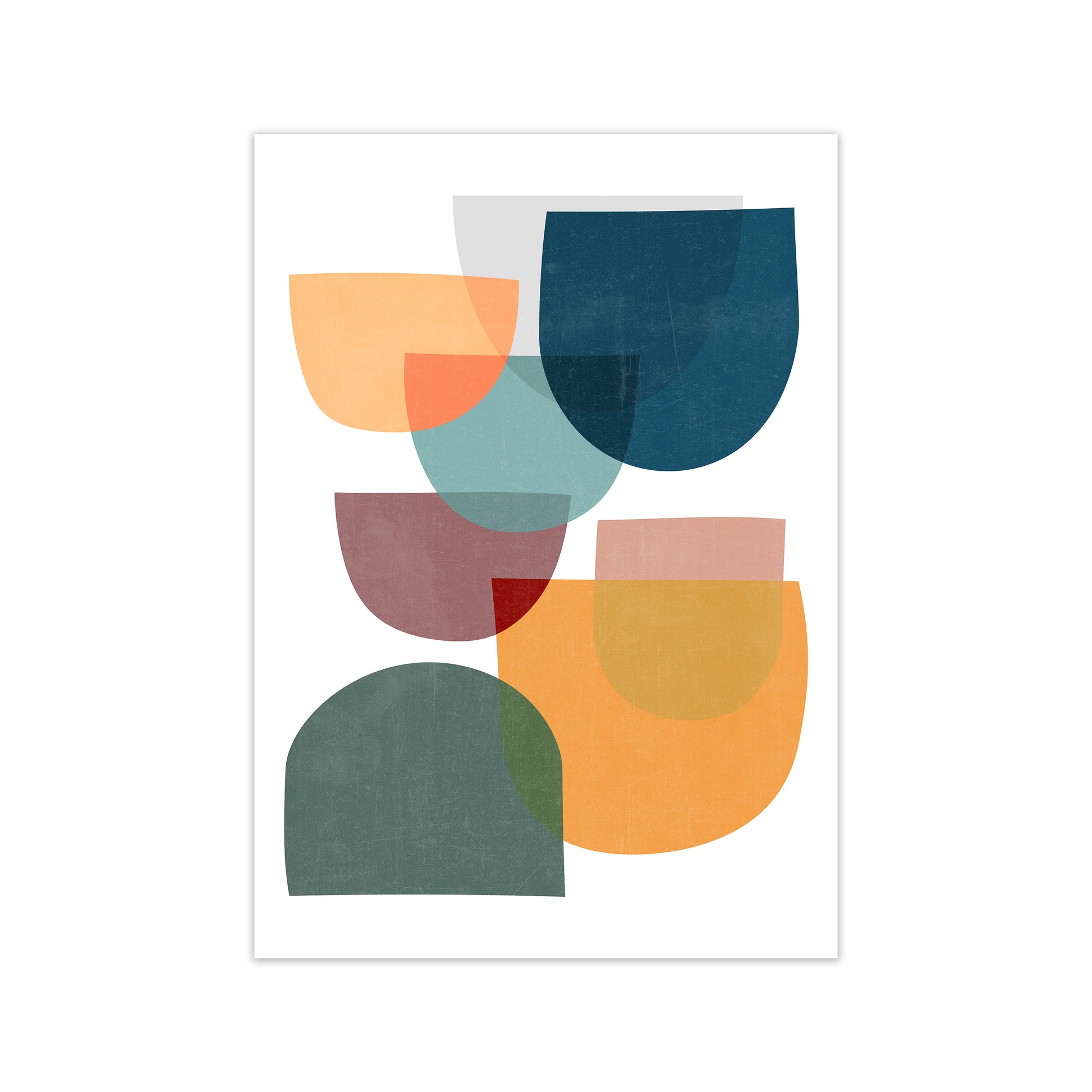 Mid Century Modern Colour A Print Only