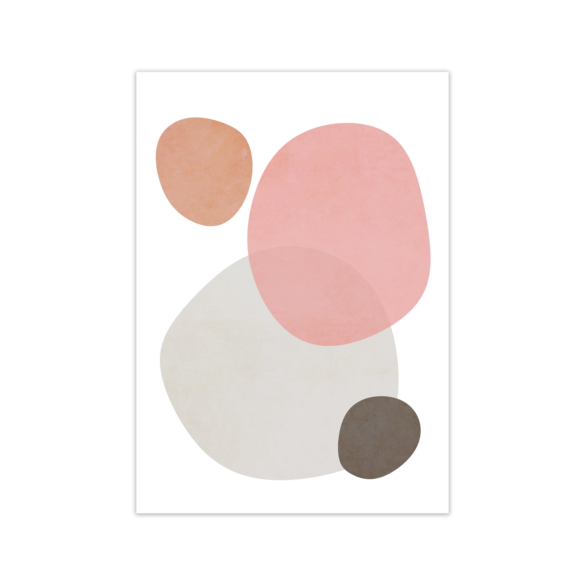 Pink and Grey Nursery Wall Art Print A Print Only
