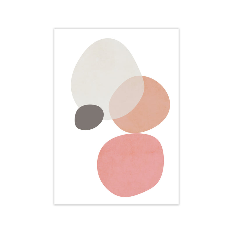 Pink and Grey Nursery Wall Art Print B Print Only