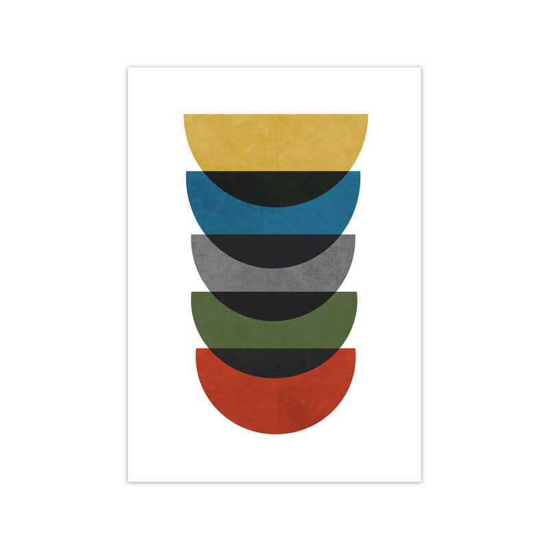 Rainbow Mid Century Print B