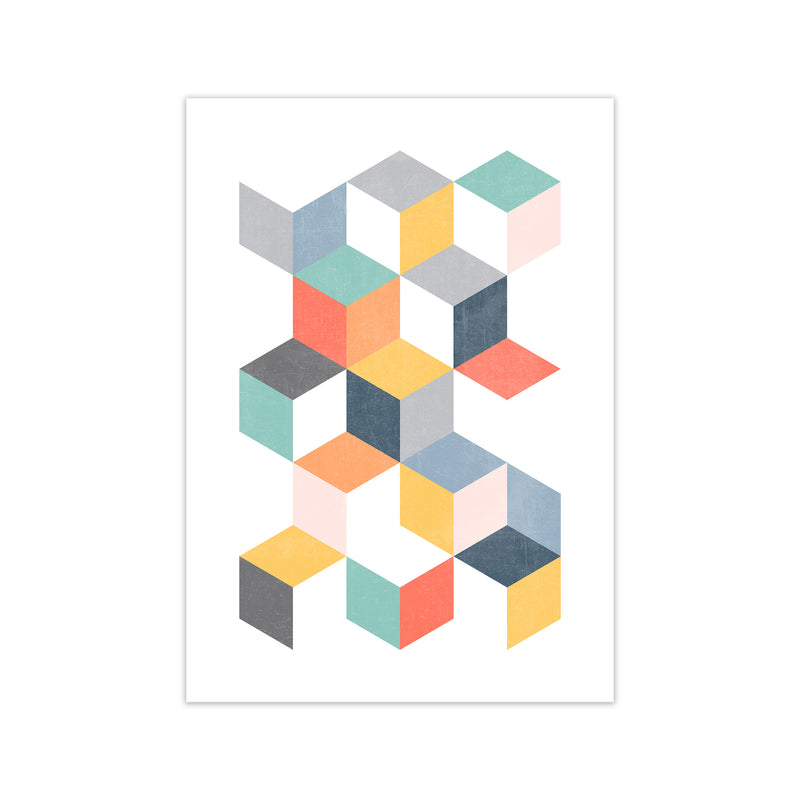 Scandinavian Geometric Print Geo B Print Only