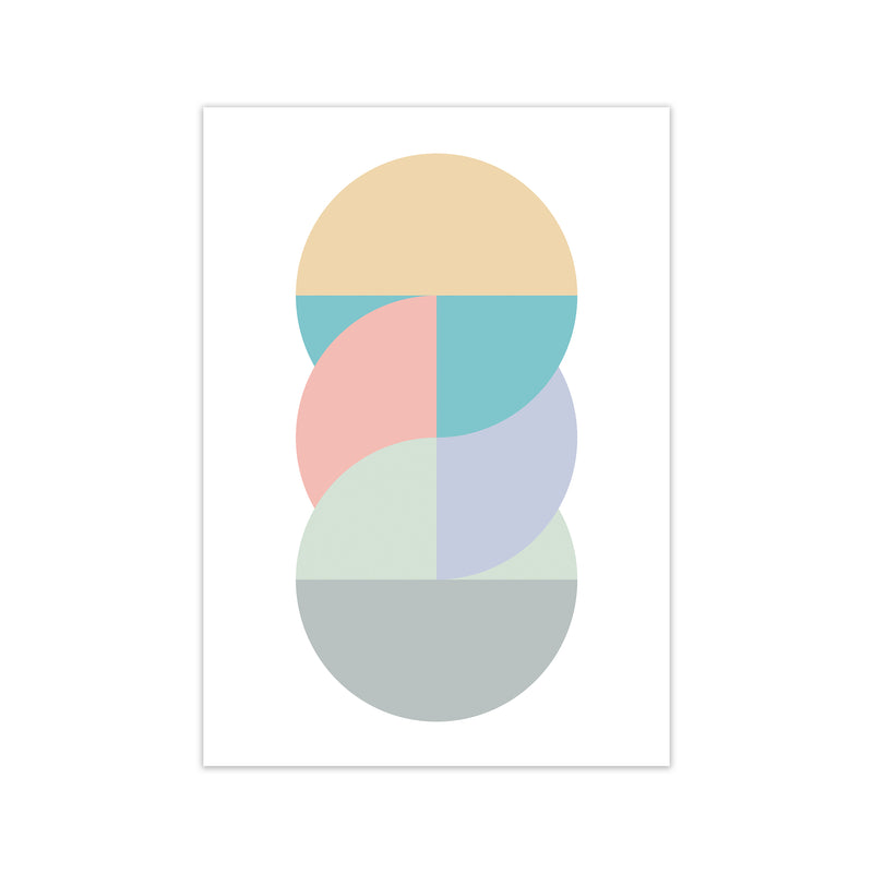 Abstract Pastel Nursery Print B Print Only