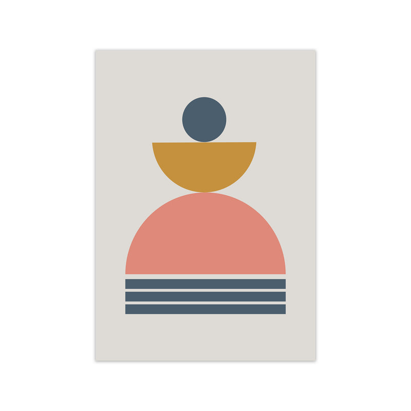 Mid Century Modern Prints on Grey C Print Only