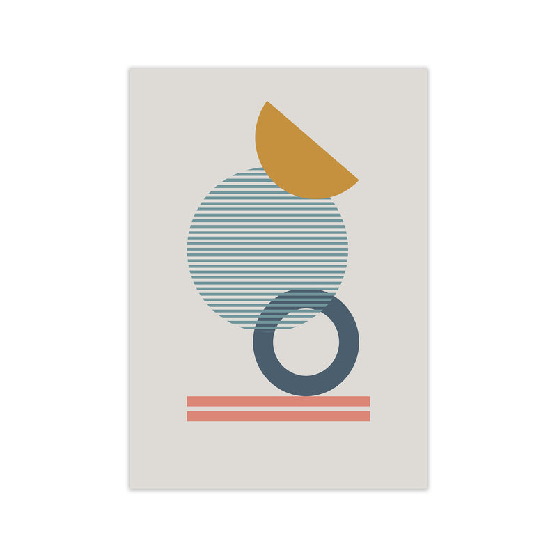 Mid Century Modern Prints on Grey E Print Only