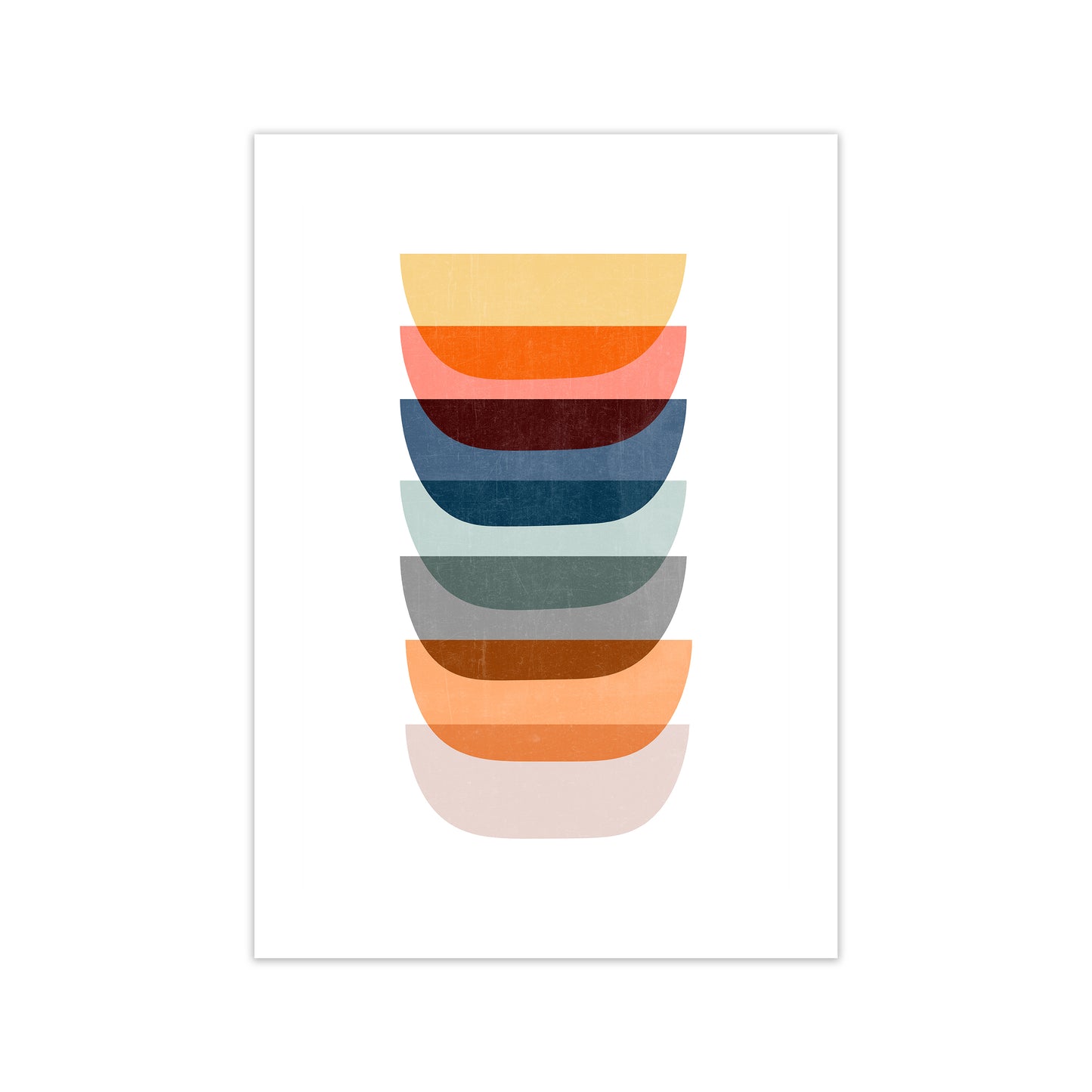 Abstract Mid Century Art C Print Only