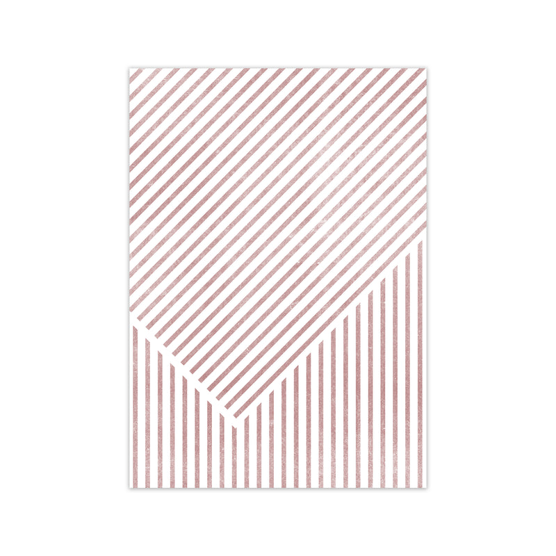Set of Red Lines Modern Art B Print Only