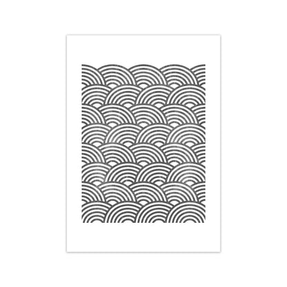 Art Deco Grunge Original Print Only