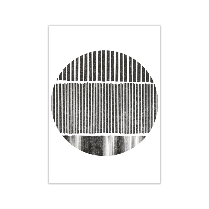 Black and White Lines in Print Only