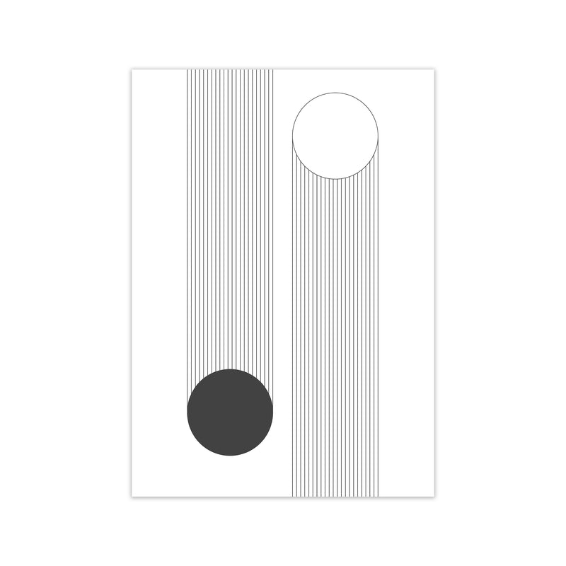 Mid Century Bauhaus Verticle Original A1 Print Only