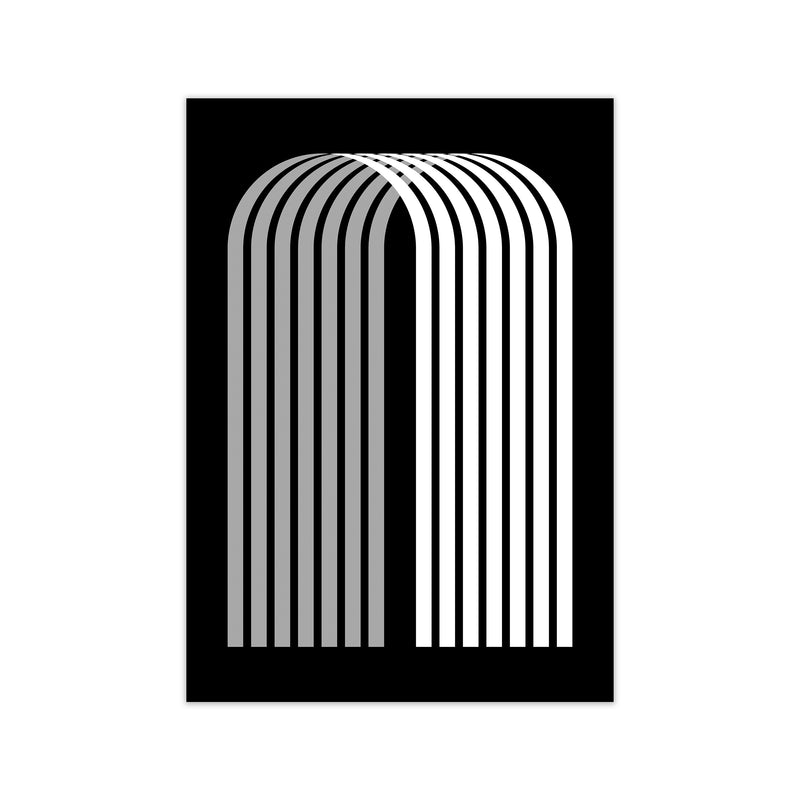 Modern BW Geometric Original Print Only