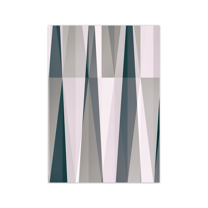 Mono Triangles Abstract Original Print Only