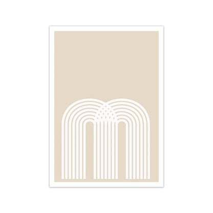 Art Deco Neutral Original Print Only