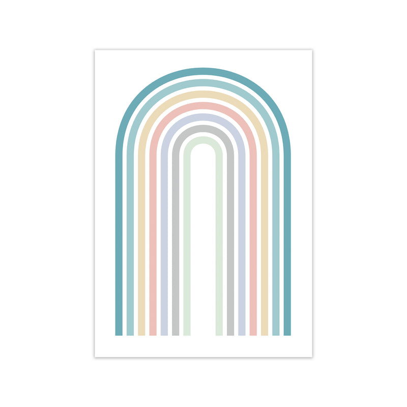 Colorful Rainbow Print Original Print Only