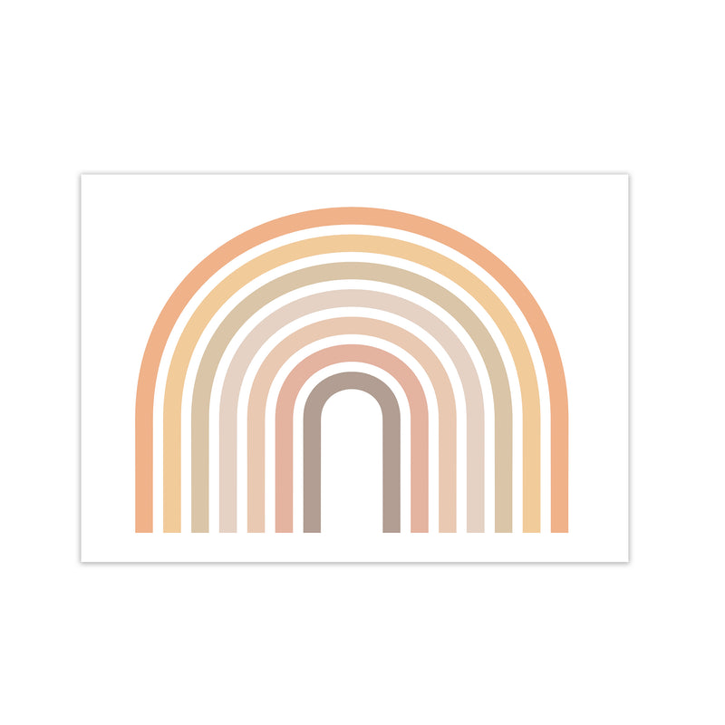 Muted Rainbow Horizontal Original Print Only