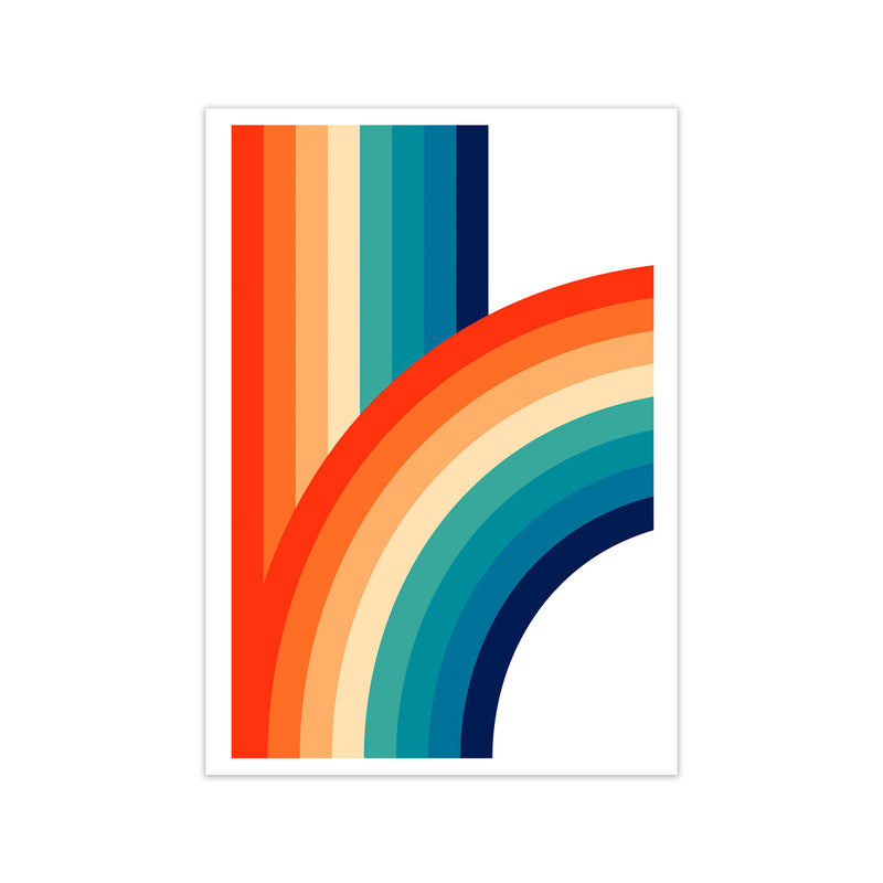 Rainbow Curve One Original Print Only