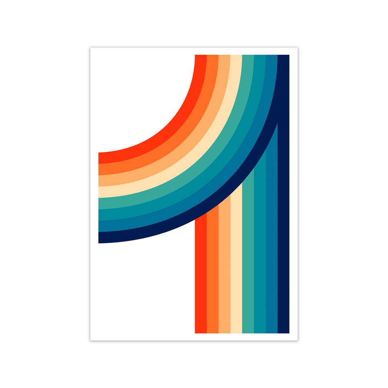 Rainbow Curve Two Original Print Only