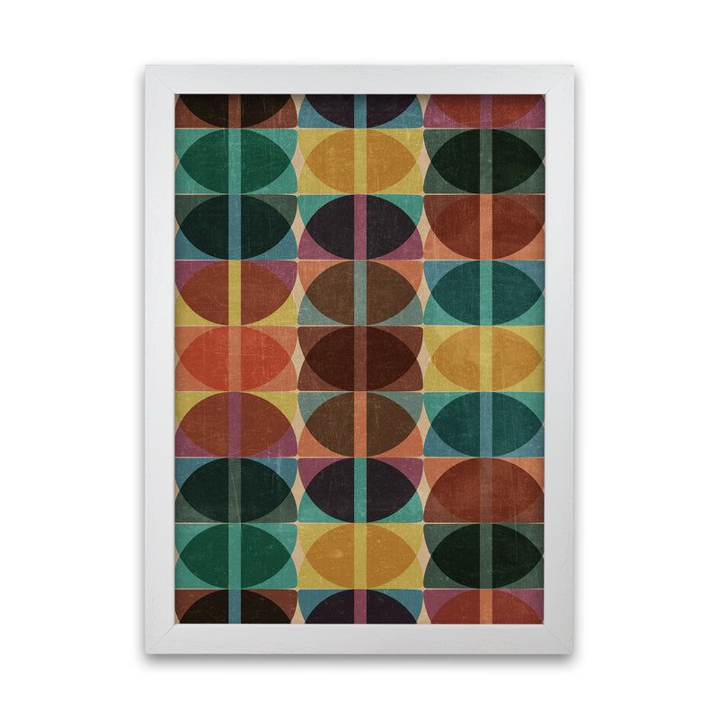 Warm Abstract Pattern Original White Grain