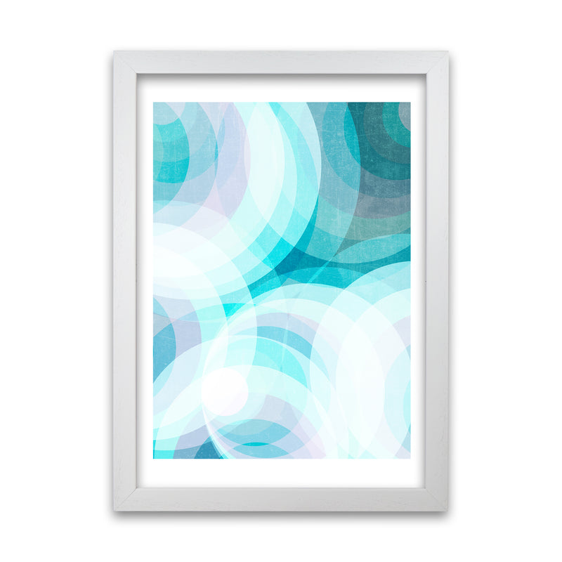 Colorful Purple and Blue Abstract White Grain