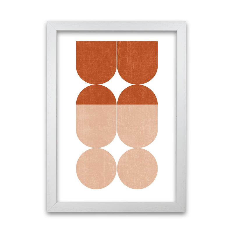 Abstract Art A Modern Contemporary Art Print by Print Punk Studio White Grain