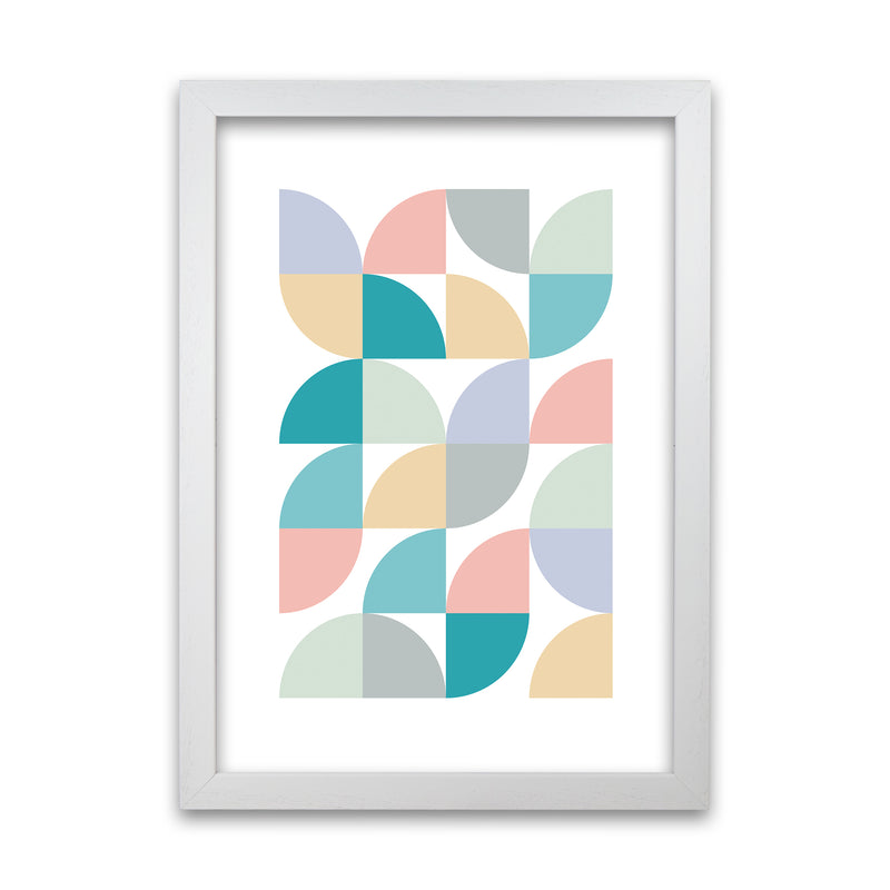 Pastel Nursery Prints Original B White Grain
