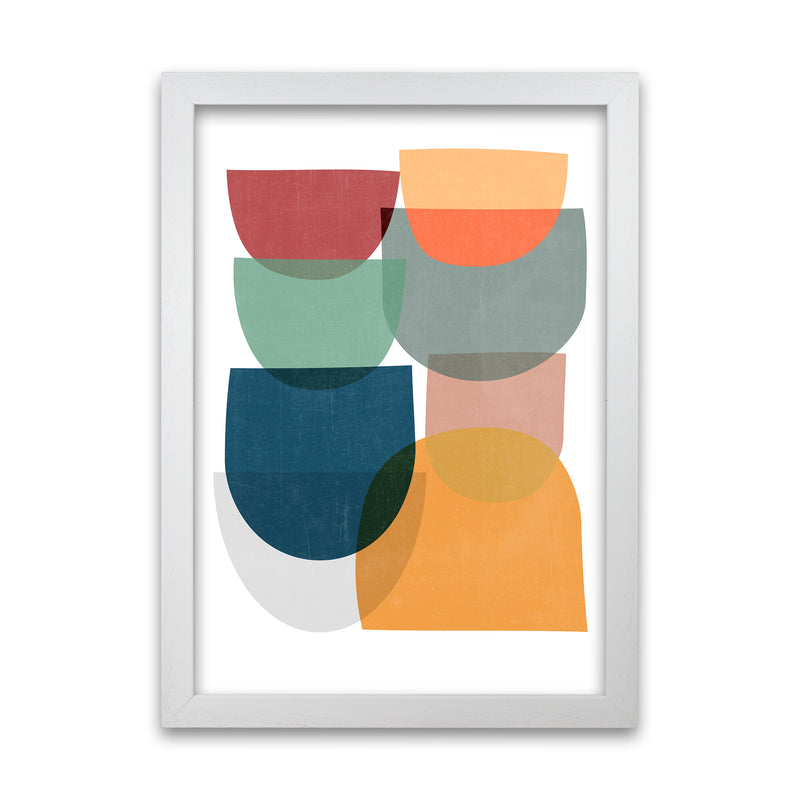 Mid Century Modern Colour B White Grain