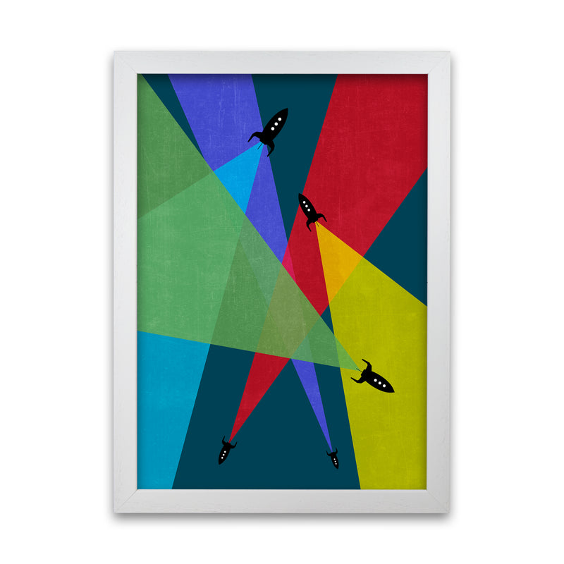 Rocket Bedroom Print B