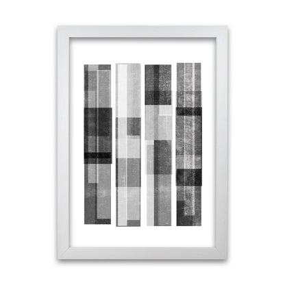 Black and White Abstract Negatives White Grain