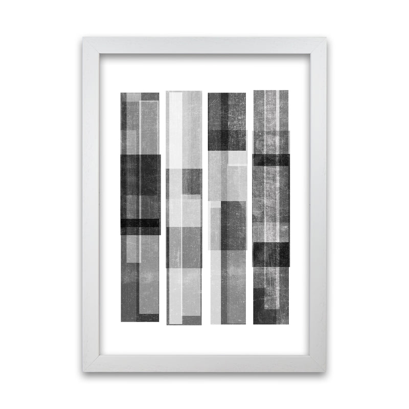 Black and White Abstract Negatives White Grain
