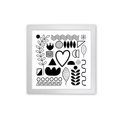 BW Scandi Shapes Square Original White Grain