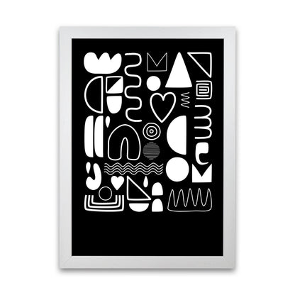 White and Black Scandi Shapes