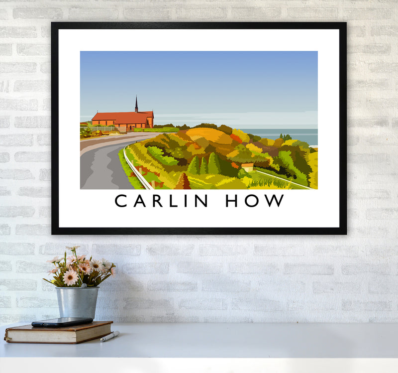 Carlin How Art Print by Richard O'Neill A1 White Frame