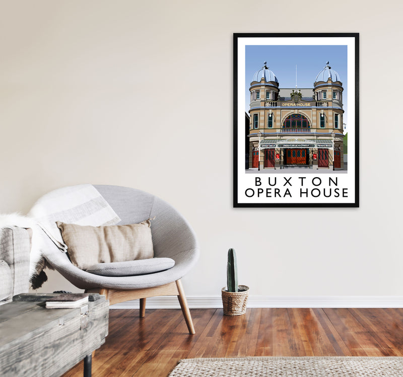 Buxton Opera House by Richard O'Neill A1 White Frame
